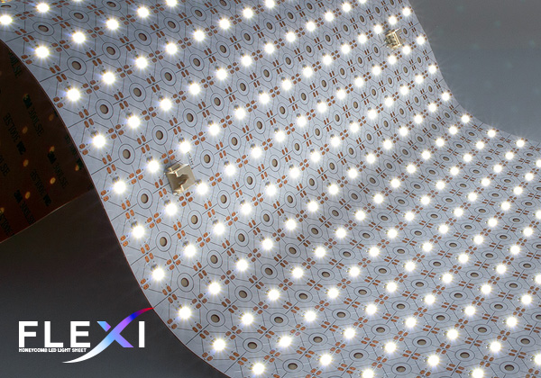 Honeycomb Flexible LED Light Sheets