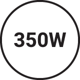 350w
