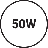 50w