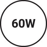 60w