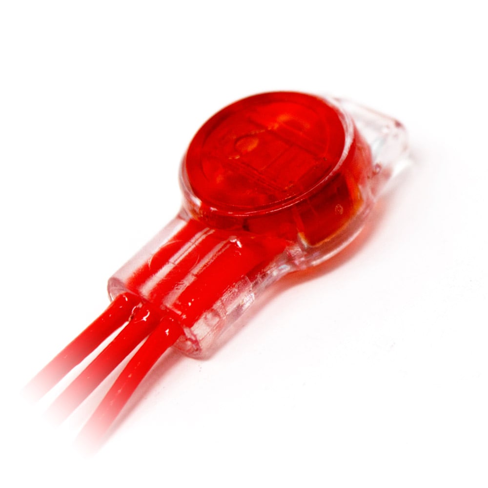 Micro 3 way way splice connector with 3 wires