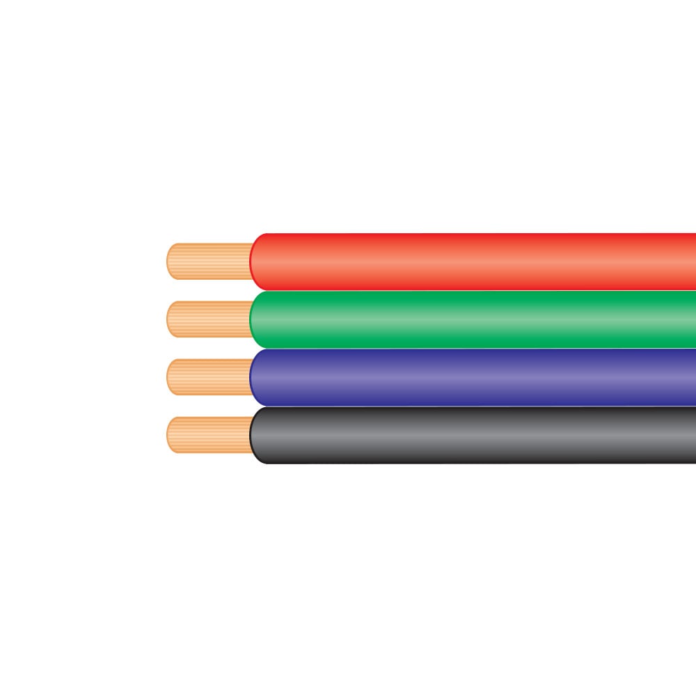 Four strand 10A Flat Cable 50m