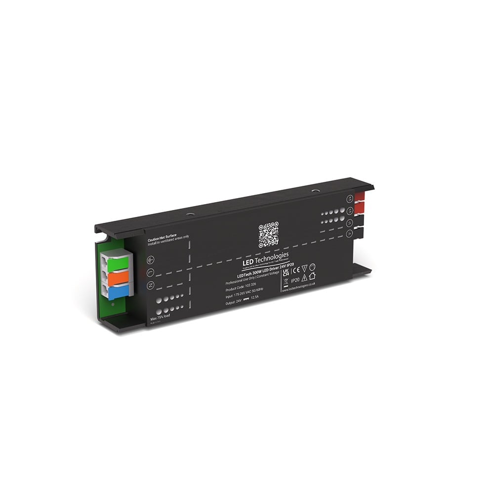 LEDTech 300W LED Driver 24V IP20