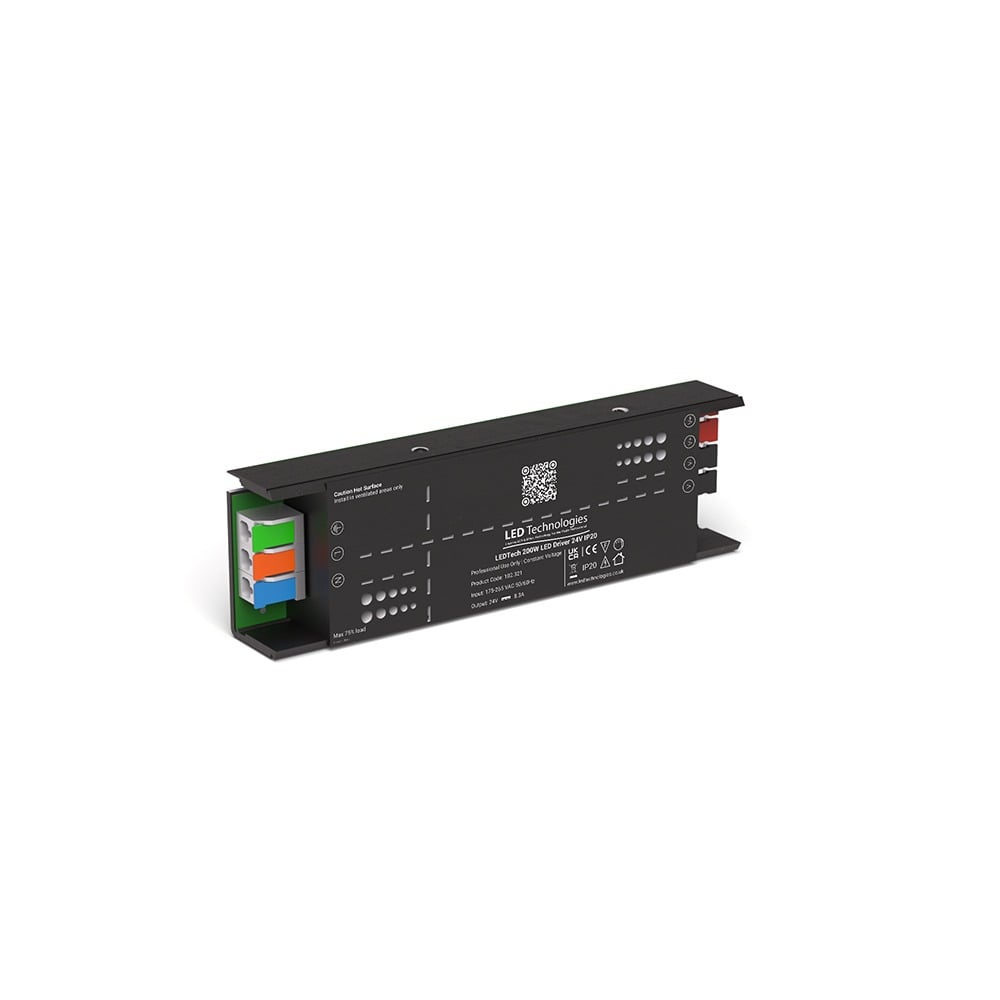 LEDTech 200W LED Driver 24V IP20
