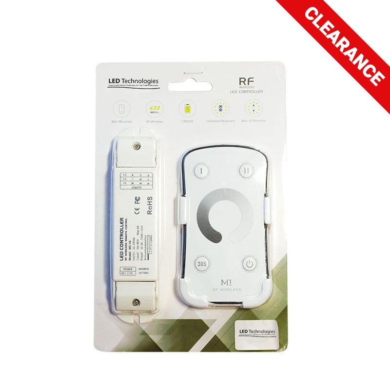 LEDTech Mini LED Dimmer Set 12/24V 3x3 Amp Clearance