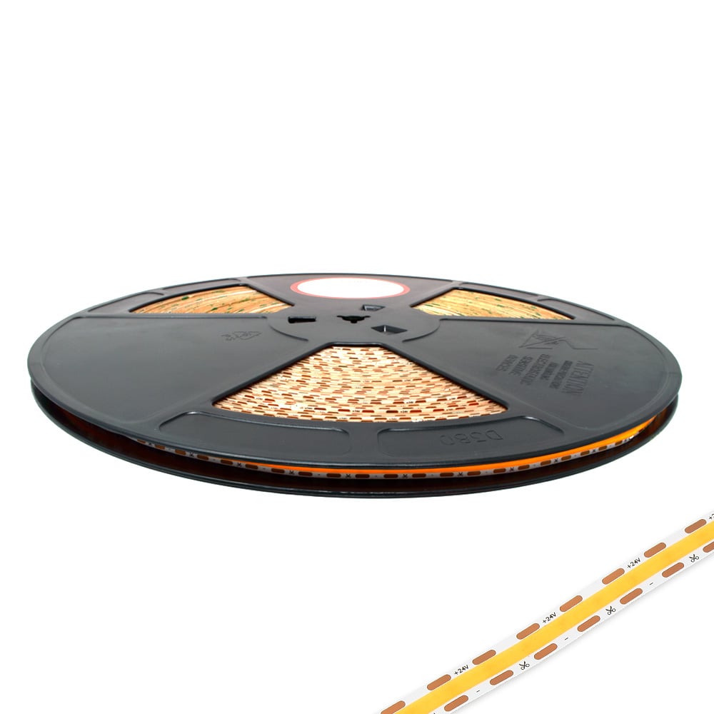 NeoLED Yellow 24V 50Mtr Roll (Free Cutting) Reel