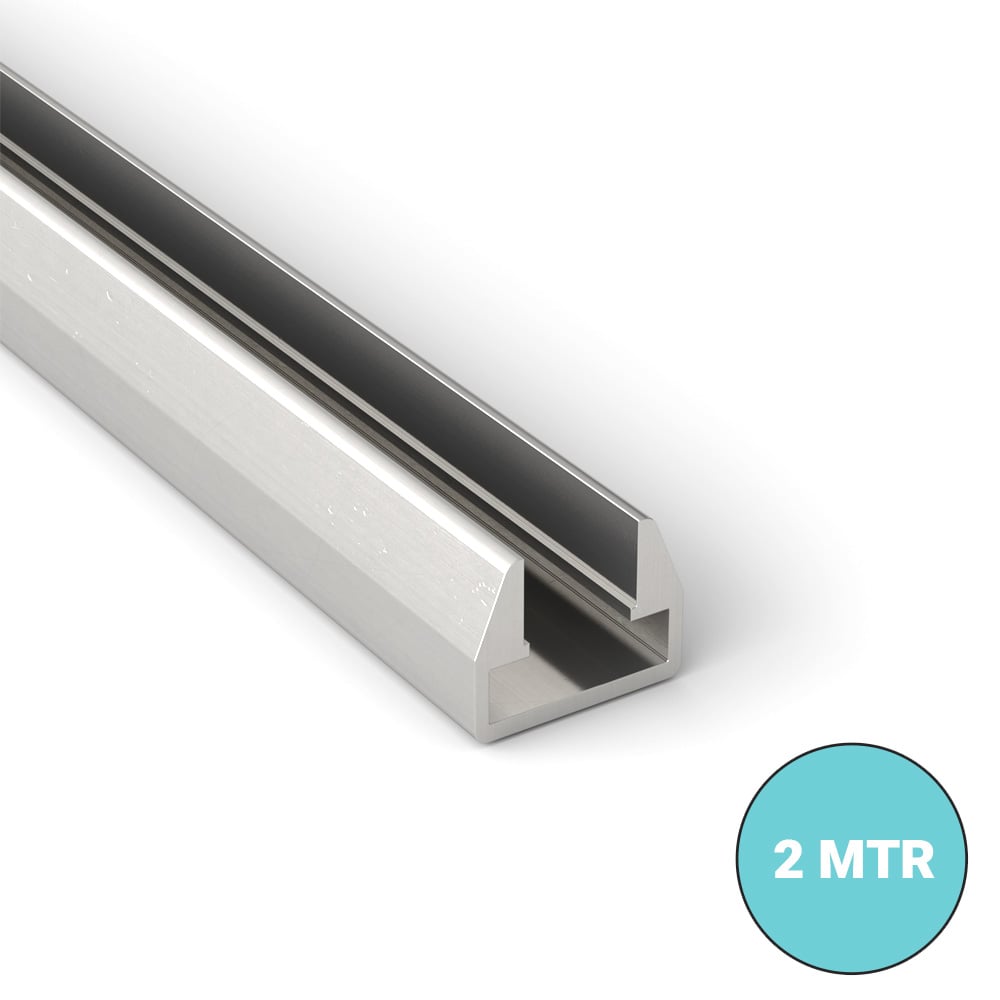 Glass Shelf LED Profile 14.5mm x 11.4mm 2 MTR Thumbnail