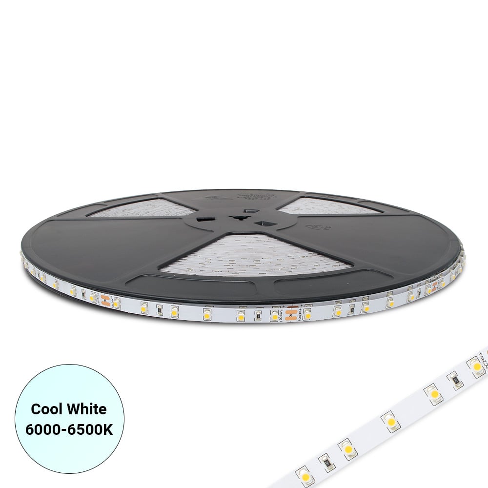 ProFlex Commercial 24V 6000-6500K 4.8W p/m 60 LEDS p/m 50Mtr Roll