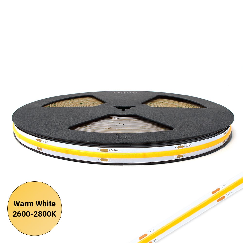 NeoLED Commercial 2700K 24V COB LED Strip 10W/PM CRI90 15Mtr Roll