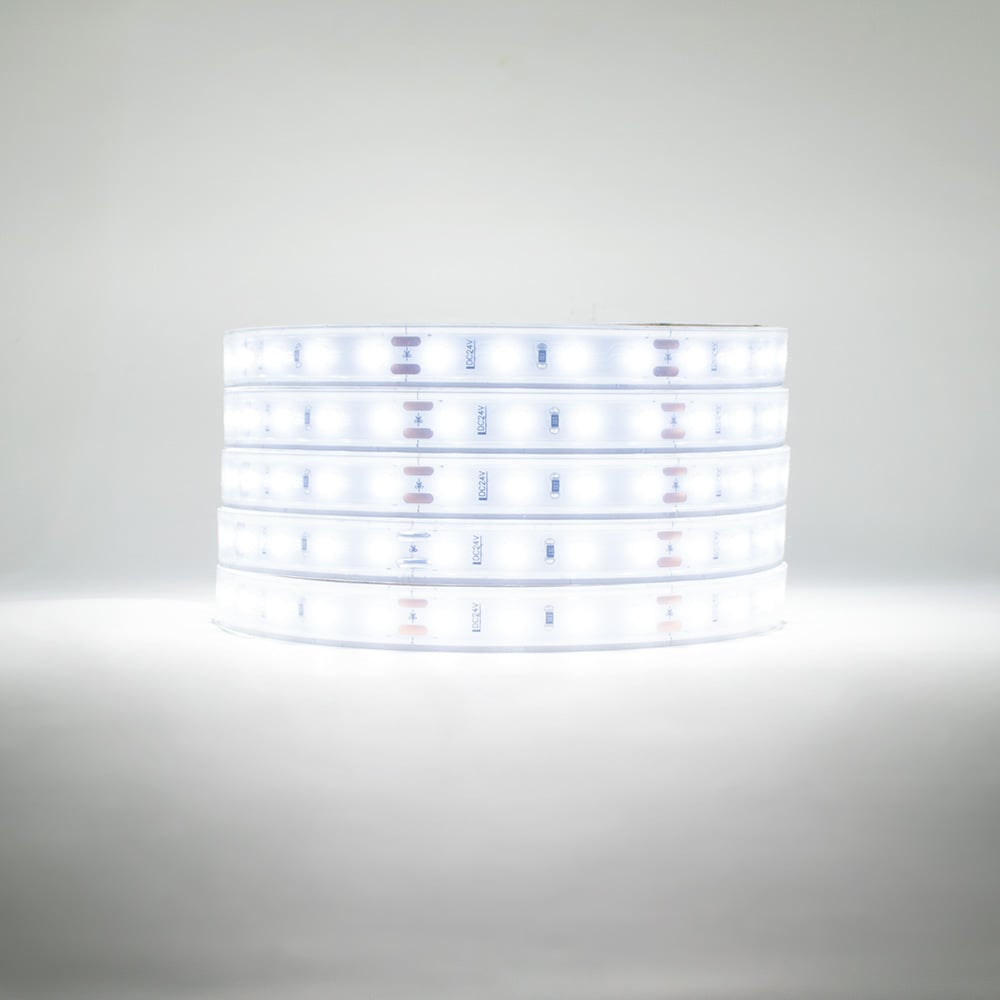 ProFlex Sauna LED Strip Cool White 6000 - 6300k 24V IP65- Coiled Lit