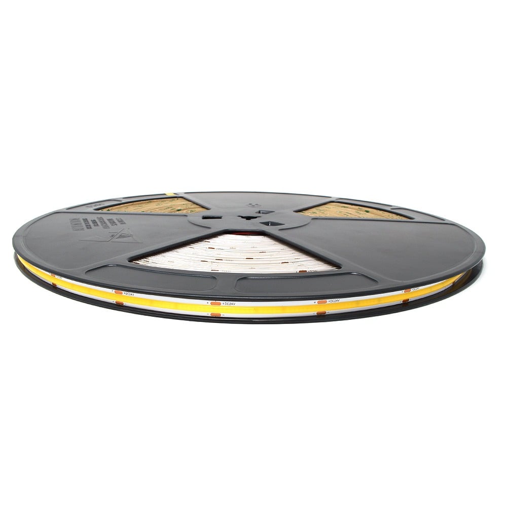 Lifestyle 4000K 8mm Single COB LED Strip Light | 50 Mtr Roll 24V 10W p/m IP20
