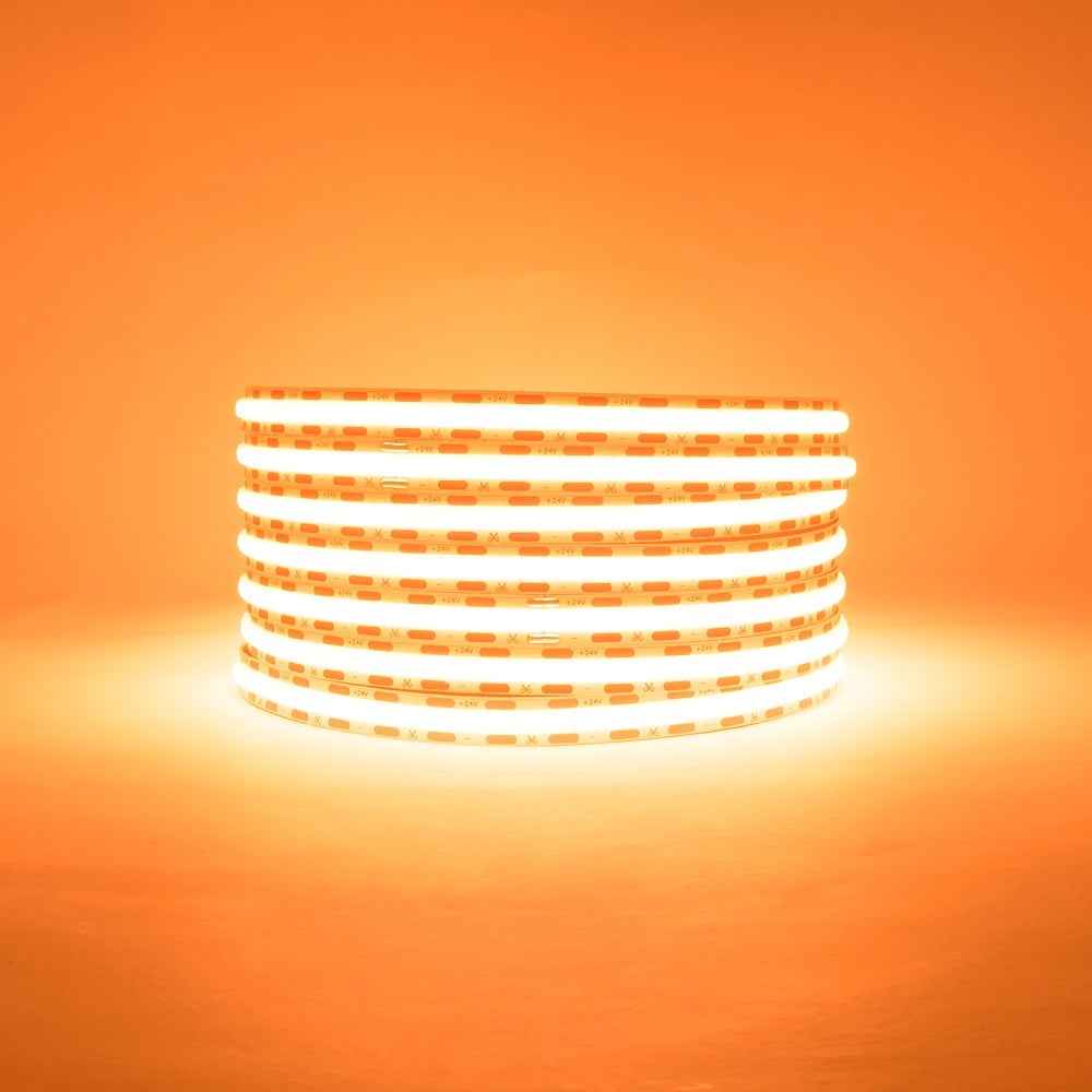 NeoLED Express Warm White (1800-2000K) 8mm Single COB LED Strip Light 24V 50W IP20