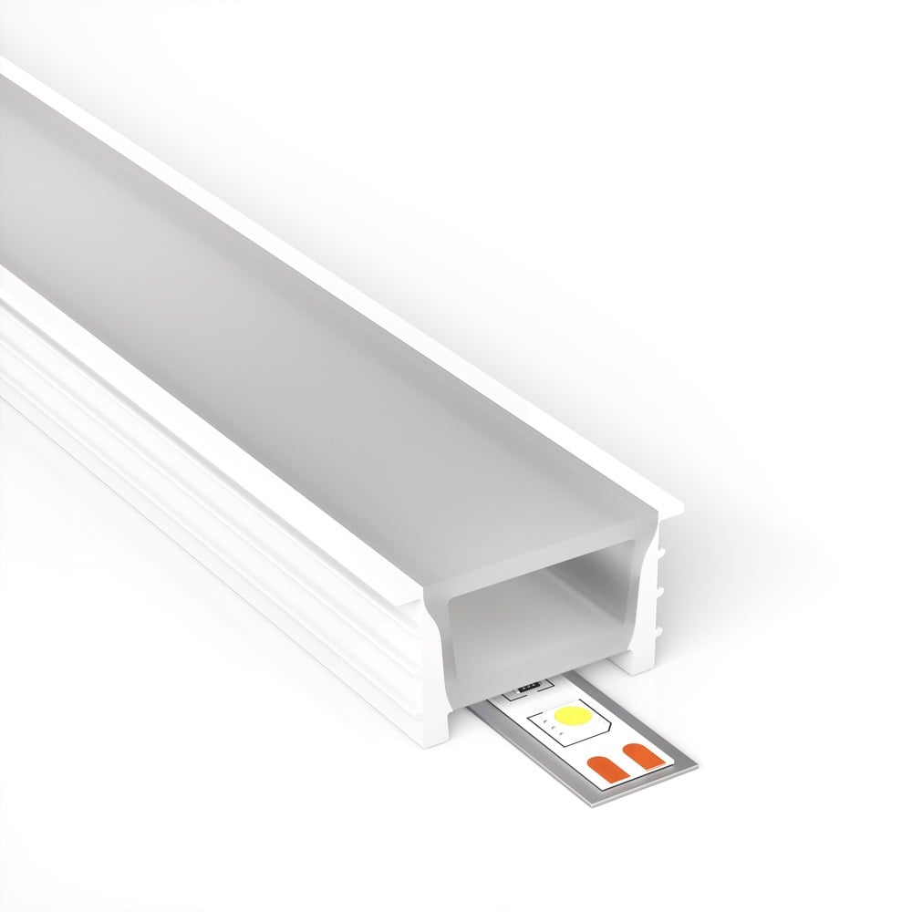 Embedded Silicone Neon Flex Diffuser For LED Strips (30x20mm) 5 MTR Roll