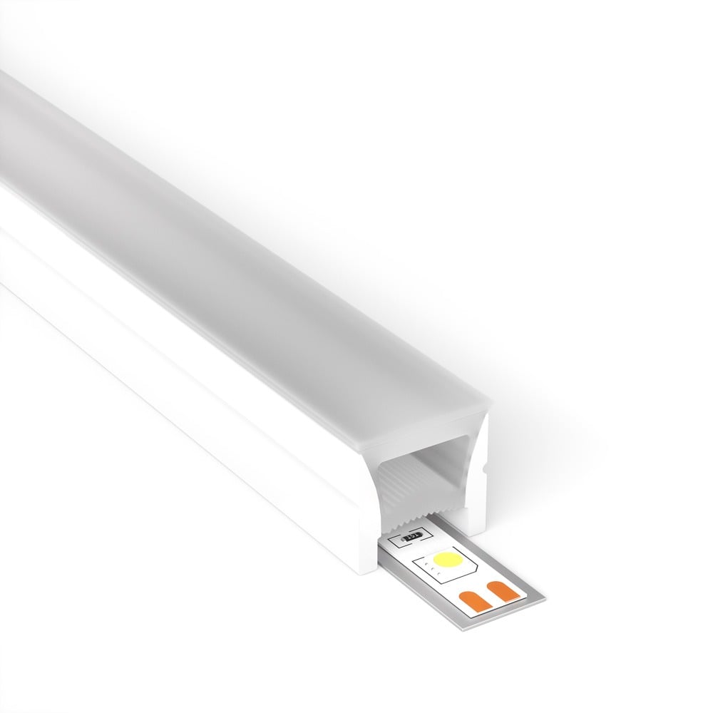 Silicone Neon Flex Diffuser For LED Strips (20x20mm) 5 MTR Roll