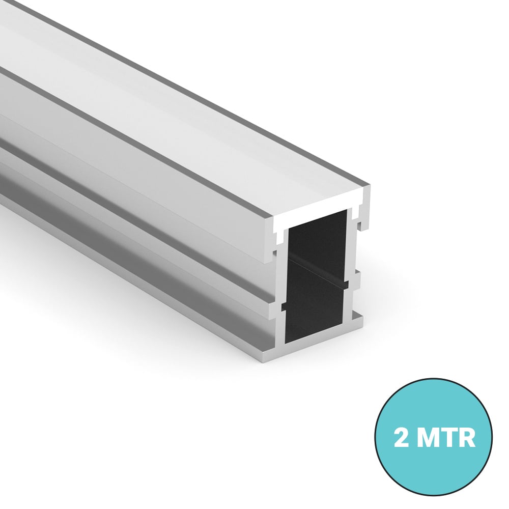 2 Meter Walk Over LED Strip Profile Close up