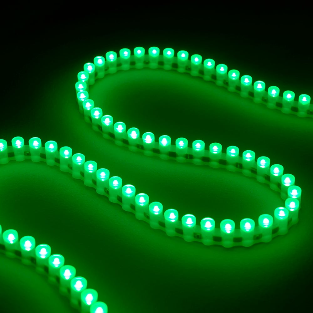 Flexi LED Strip Green 12V 7.6W IP67