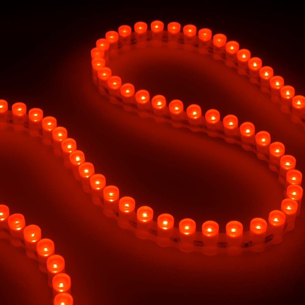 Flexi LED Strip Red 12V 7.6W IP67