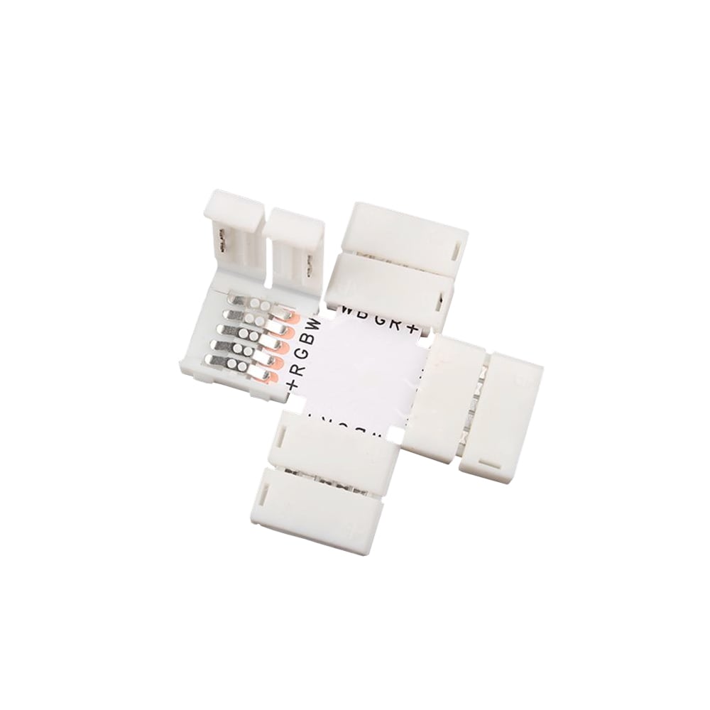12mm Solderless Quad Cross Connector