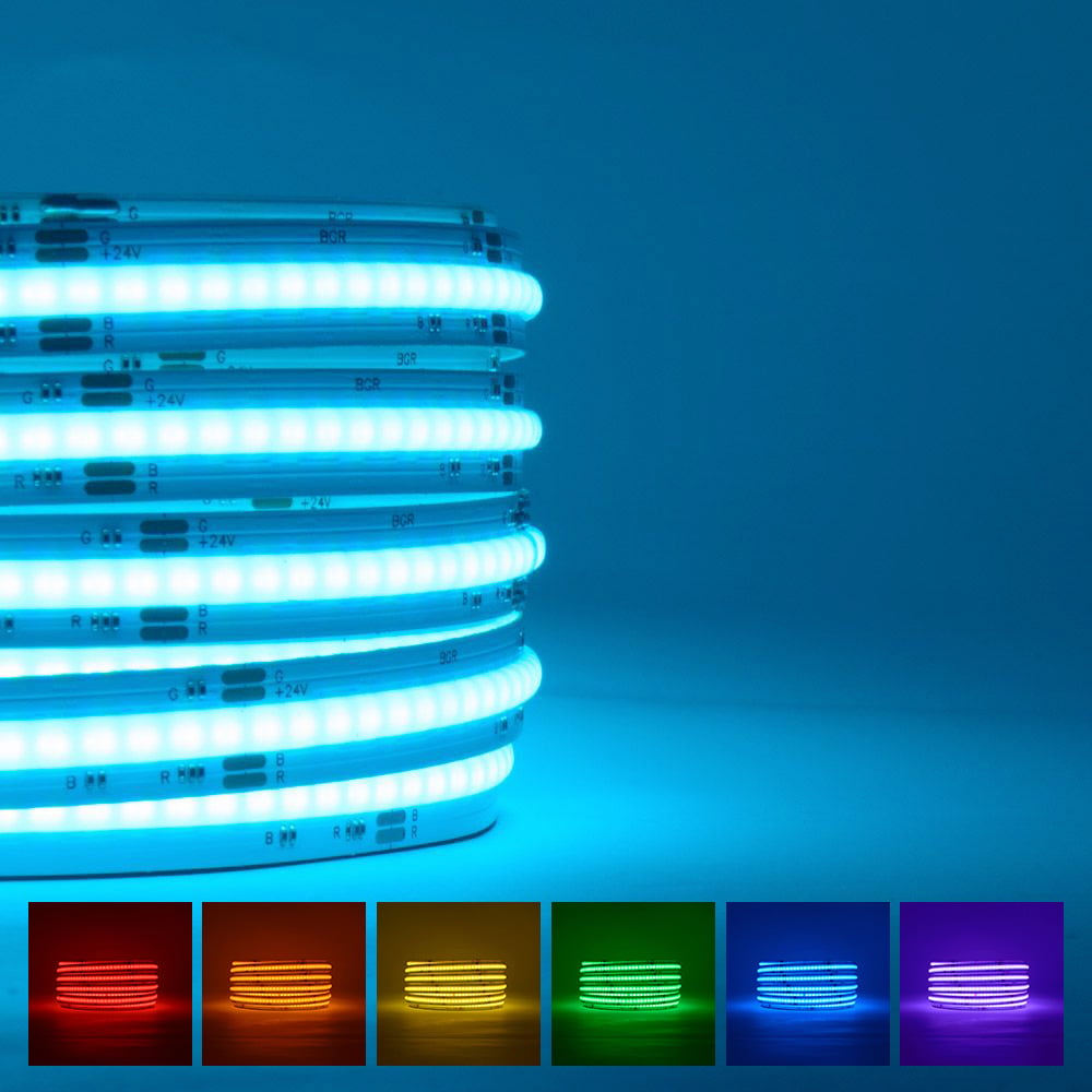 NeoLED RGB 24V 10mm Single COB LED Strip Light (LC Version) Thumbnail