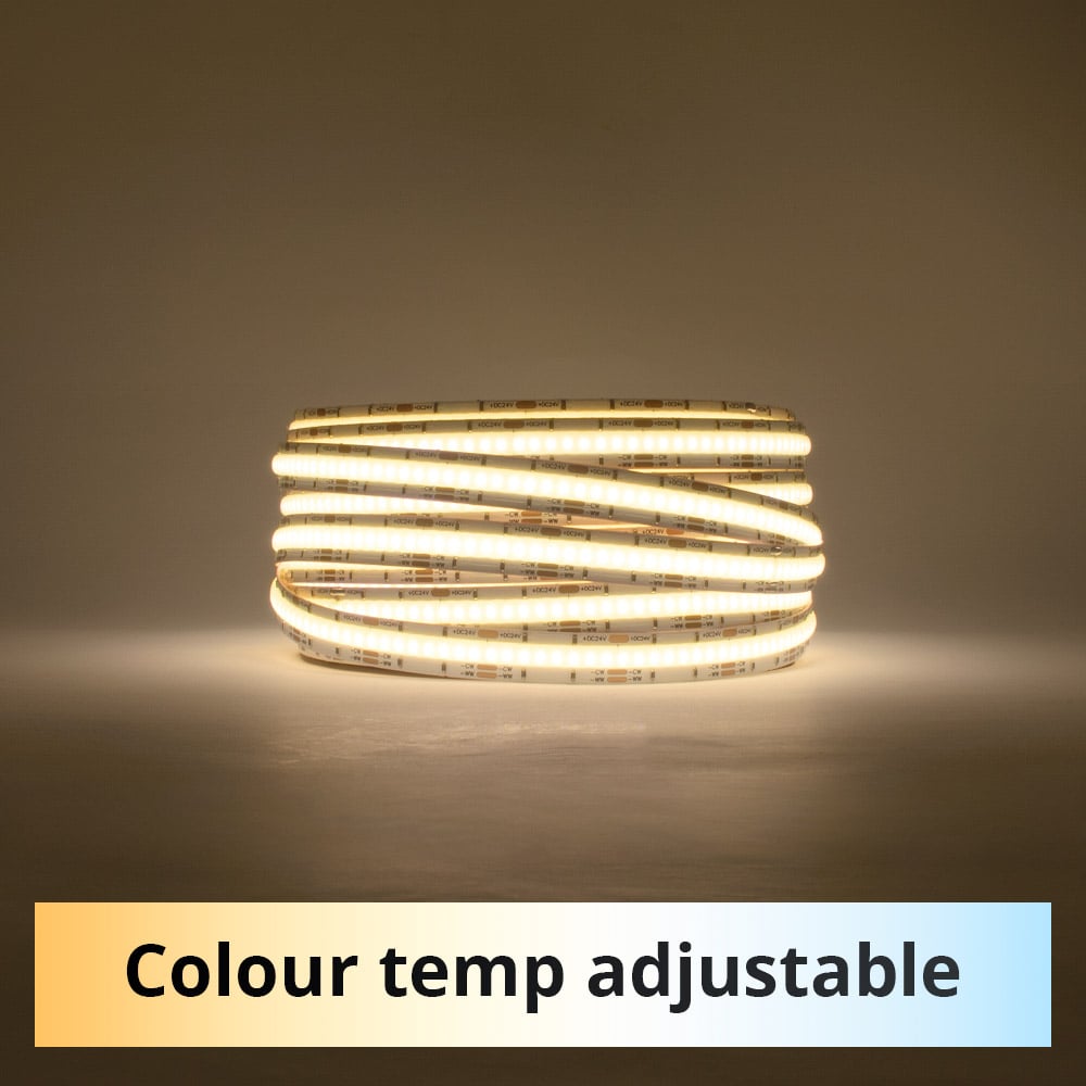 CTT Single COB LED Strip Light with range scale