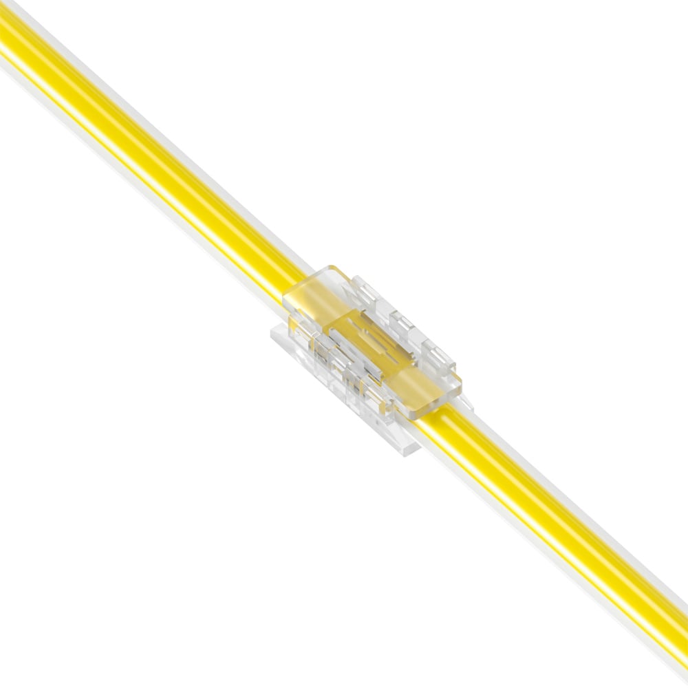 2 Pin Strip to Strip Clip Joint for IP20 Single Colour 5mm SMD & COB Strip Pack of 5 COB