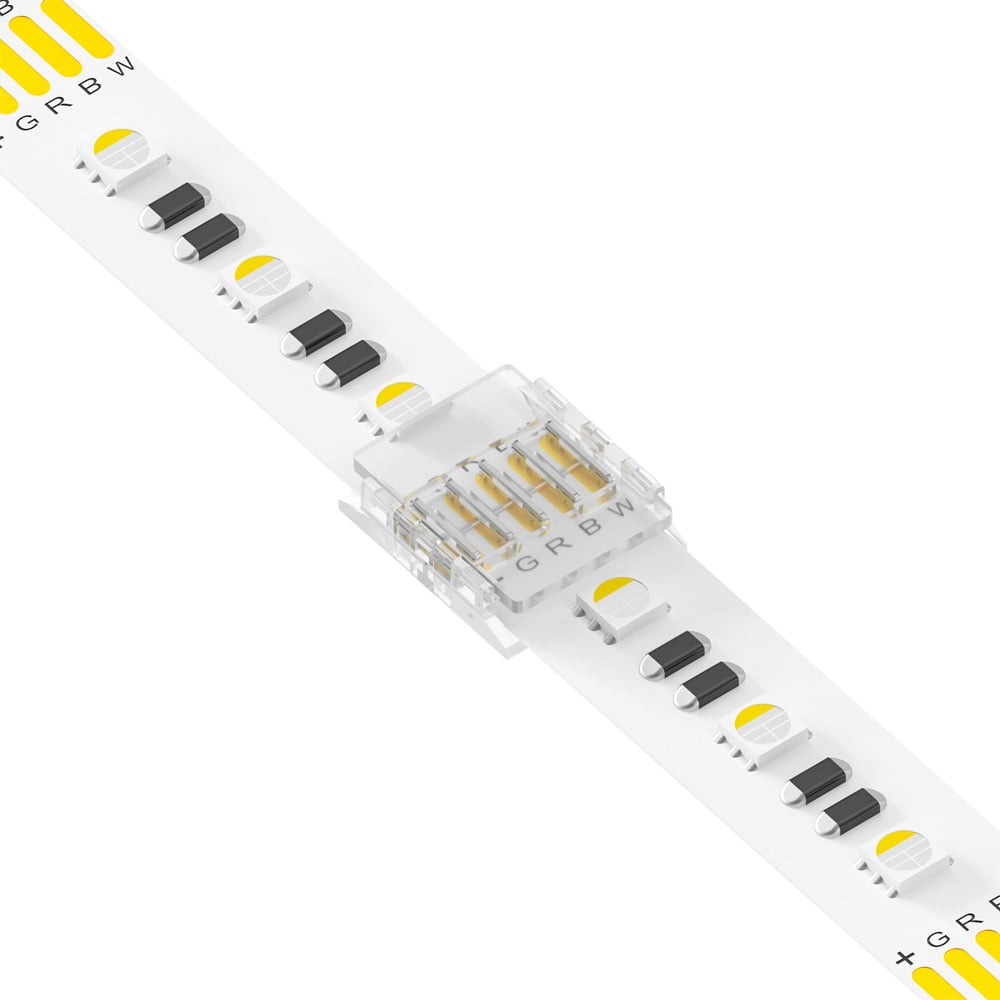 5 Pin Strip to Strip Clip Joint for IP20 RGBW 12mm SMD Strip Pack of 5 SMD