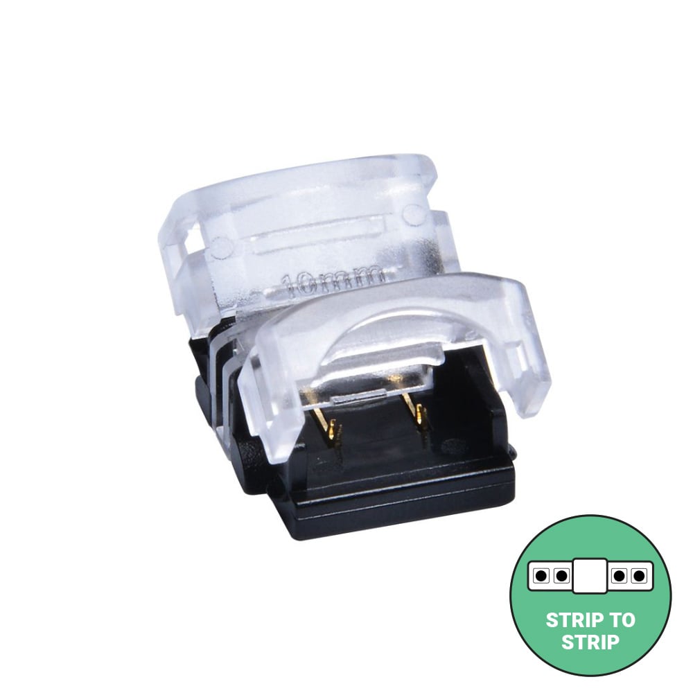 Hippo Strip to Strip IP54 2pins 10mm Single Colour (Pack of 10)