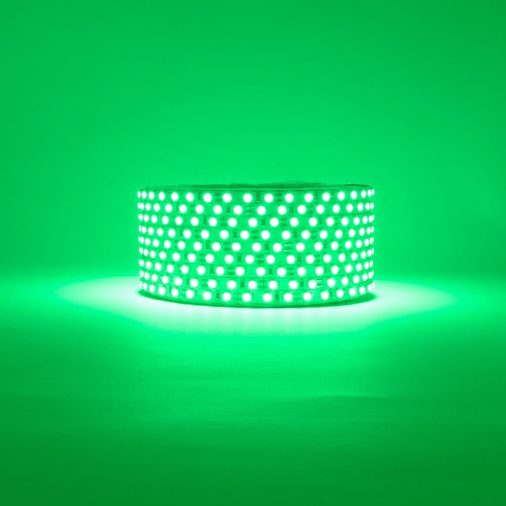 ModelFlex Green LED Strip 520-525NM 12V 28.8W IP20