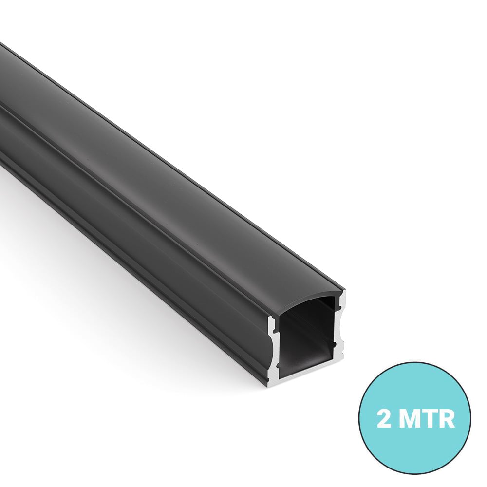 Tall Crown Black LED Profile 2 MTR Thumbnail