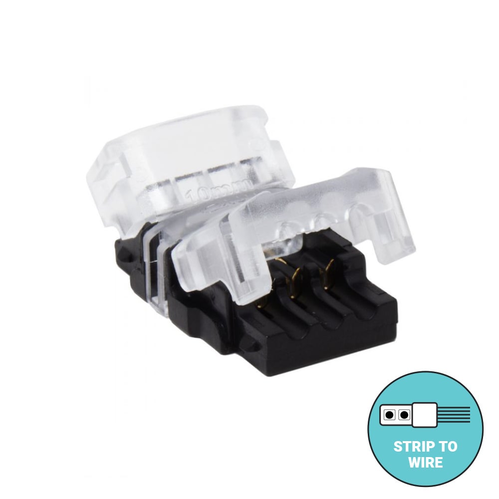 Hippo Strip to Wire IP20 3pins 12mm CT (Pack of 10)