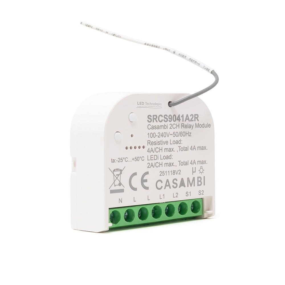 Sunricher Casambi 2 x Channel Smart Relay 