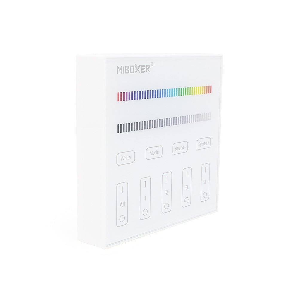 MiBoxer 4-Zone RGBW Panel Remote Controller Schematic