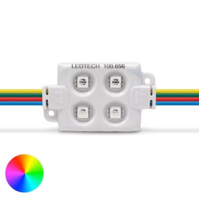 LED RGB LED Module 1.44W 12V Pack of 20