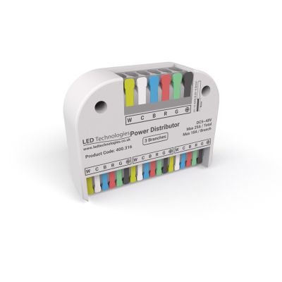 RGBCW 3-Way Power Distributor