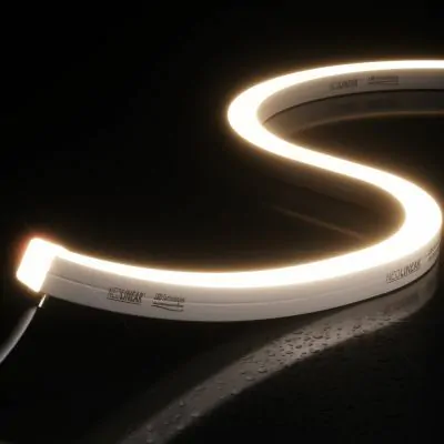 NEOLINEAR Dual Bending Neon Flex — warm white top curve profile