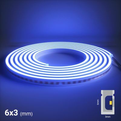 Neon Flex Nano Sideview - Blue | NEOLINEAR™