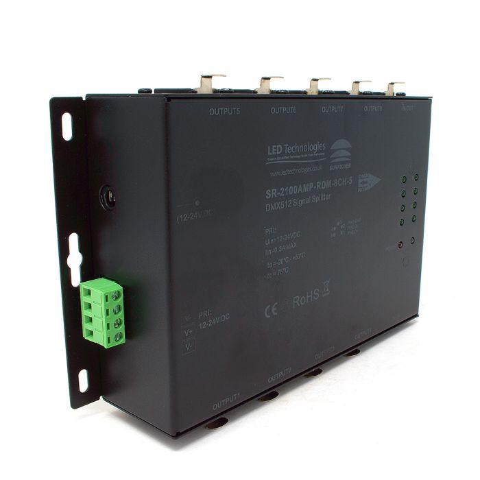 Splitter: Distributor and Amplifier of DMX signal