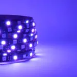 ProFlex RGB Indigo (450NM) 24V IP20 Black PCB
