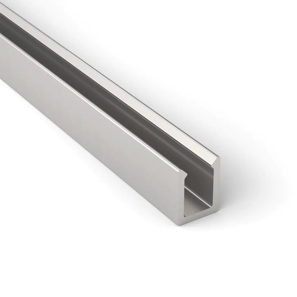 Brushed Aluminium Mounting Profile for NEOLINEAR Nano - 1m