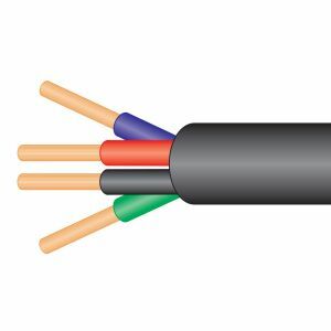 Four Core Cable 50m