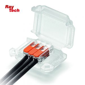 RAYTECH H-ZERO Gel Connector IP68 41mm x 28mm x 19mm with connector