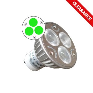 GU10 LED Lamp - 6 watt Dimmable Single Color Clearance