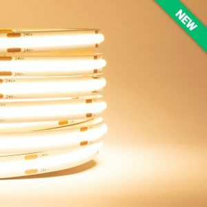 NeoLED Warm White (2850 - 3150K) 24V 8mm Single COB LED Strip Light (LC Version) Thumbnail