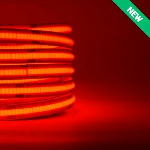 NeoLED Red 620-630nm 24V 8mm Single COB LED Strip Light (LC Version) Thumbnail