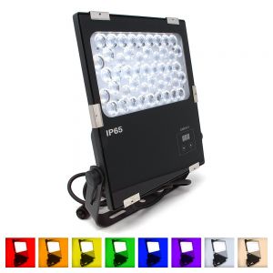 D5G50 MiBoxer 50W RGB+CCT AC100-240V DMX LED Floodlight Thumbnail