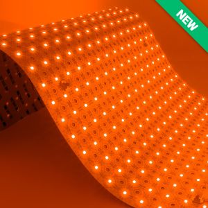 Honeycomb Flexi LED Light Sheet Pack 2pcs 32W 24V Orange