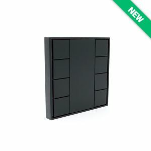  Sunricher DALI 8-Key Push Button Wall Panel Black (BUS Powered) Thumbnail