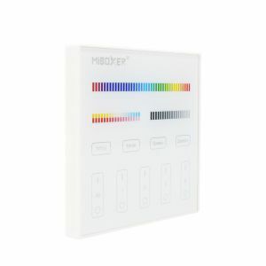 MiBoxer 4-Zone RGB+CCT Panel Remote (Mains Powered)