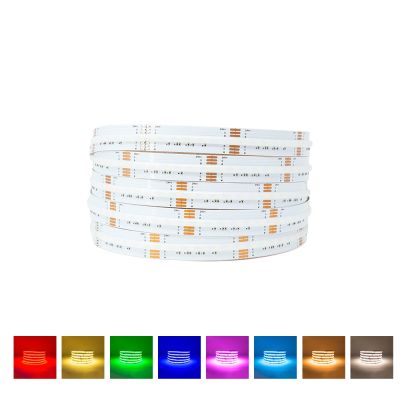 NeoLED RGB+CCT (2700-6000K) 24V 12mm IP65 Nano Coated Single COB LED Strip Light Thumbnail