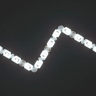 SideWinder Cool White LED Strip 6000-6500K - Letter Bendable Flex (HB) High Brightness 12V 50W IP20